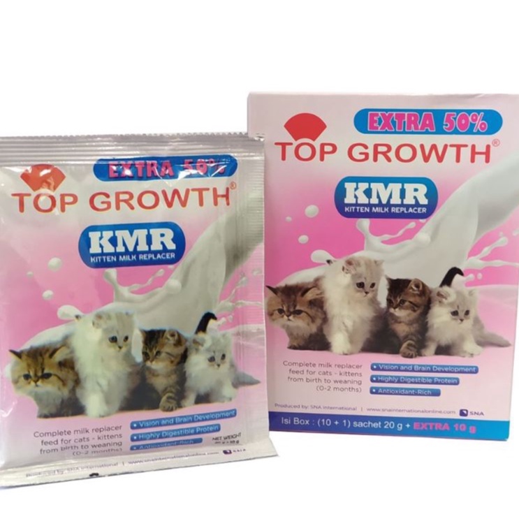 top growth susu kucing